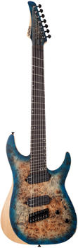 Schecter Reaper-7 Multiscale SSKYB Satin Sky Burst