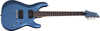 Schecter C-6 Deluxe SMLB Satin Metallic Light Blue