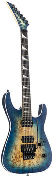 Jackson MJ Series Dinky DKRP Transparent Blue Burst