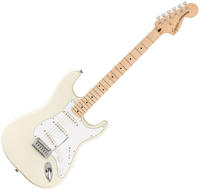 Fender Affinity Series Stratocaster, Maple Fingerboard, White Pickguard, Olympic