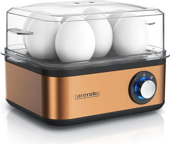 Arendo Eierkocher 8-fach, 500 W, Kupfer 306232