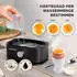 GOURMETmaxx Eierkocher für 6 Eier 400W schwarz - 15656