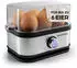 GOURMETmaxx Eierkocher für 6 Eier 400W Edelstahl 15655