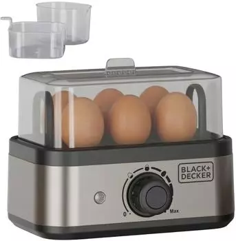 Black & Decker Eierkocher 400W 6 Eier (BXKS4800E)