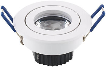 Sigor 5W Argent Downlight 340lm 2800-2000K 36° dimmbar LED-Modul weiß