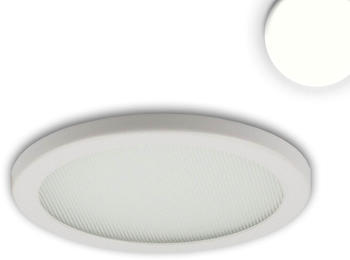 ISOLED LED Downlight Flex 8W, prismatisch, 120°, Lochausschnitt 50-100mm neutralweiß, dimmbar