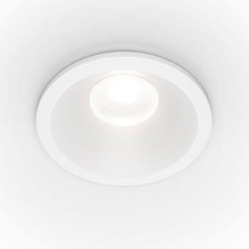 Maytoni Zoom LED Downlight, Einbauleuchte 6W dimmbar weiß IP65 90Ra Ø6mm Warmweiß