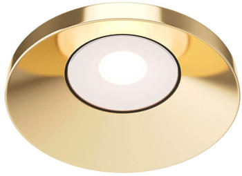 Maytoni Kappell LED Deckeneinbaustrahler 10W Gold Neutralweiß Ø76mm