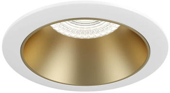 Maytoni Share Downlight, Einbauleuchte GU10 Gold-weiß Ø86mm