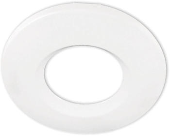 ISOLED Cover Aluminium rund/Kante weiß matt für Einbaustrahler Sys-68