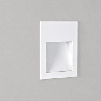 Astro LED Wandeinbauleuchte Borgo in Weiß-Matt 2W 72lm 120x90mm 3000K weiß