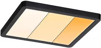 Paulmann Areo Panel dimtowarm eckig schwarz 175cm