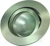 Megatron MT75201 Decoclic Einbauring LED GU10, GU5.3 Eisen (geb&uuml;rstet)