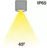 The Light Group SLC MiniOne Fixed LED-Downlight IP65 schwarz 930