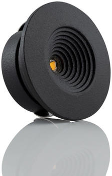 The Light Group SLC MiniOne Fixed LED-Einbauleuchte schwarz 2.700K G