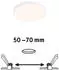 Paulmann Veluna Edge LED Einbau IP44 3.000K Ø 9cm