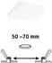 Paulmann Veluna Edge LED Einbau IP44 4000K 9x9cm