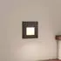 Arcchio Vexi LED-Einbaulampe CCT schwarz 78 cm