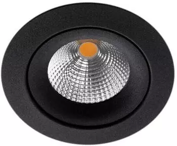 The Light Group SLC One 360° SunLike LED-Einbauleuchte schwarz 927