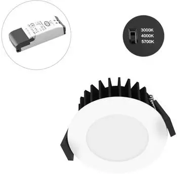 EVN Solido68 LED-Deckeneinbauleuchte 7W weiß EVN Solido68 LED-Deckeneinbauleuchte 7W weiß