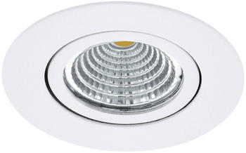 Eglo LED-Einbauspot Saliceto rund drehbar 4.000K weiß