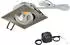 EVN PC20 Einbaulampe rund Phasendimmer 3000K stahl