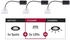 Paulmann 92472 Einbauleuchte Choose 3er Coin 6W 470lm warmweiß 51mm