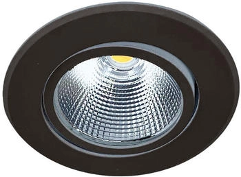 mobilux Schwenkbarer Einbaustrahler MOBiDIM COB CLASSIC R 8,5W DIM2WARM 45° schwarz