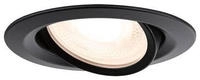 Paulmann 92460 LED-Einbauleuchte LED Schwarz (matt)