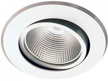 mobilux Schwenkbarer LED-Einbaustrahler MOBiDIM COB CLASSIC 9W R 3000K alu poliert