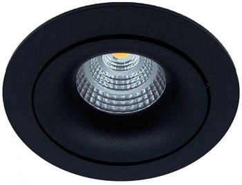 mobilux Schwenkbarer LED Einbaustrahler MOBiDIM COB STYLE R 11,5W DIM2Warm 45° schwarz
