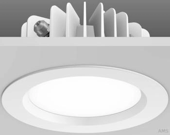 RZB Leuchten LED-Deckeneinbaustrahler 12,6W 4000K D180 H92 107° weiss
