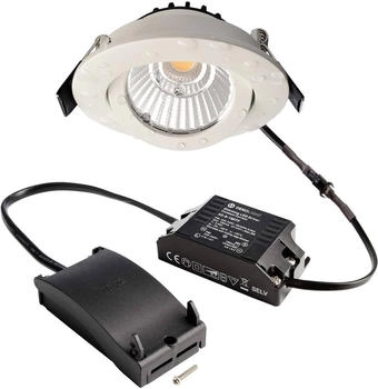 Deko-Light DEKO 565403 - Deckeneinbauleuchte Dione, 8,5 W, DIM, 1800/3000 K, 480 lm, weiß