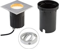 C-Light 42025196, C-Light LED Bodeneinbaustrahler Flach Edelstahl IP65 230 V...