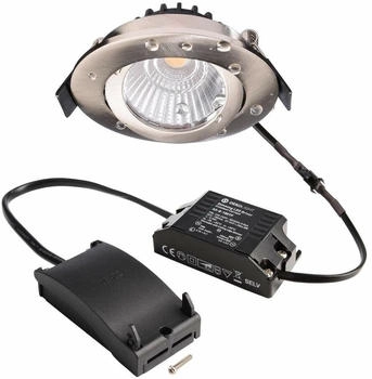 Deko-Light Deckeneinbauleuchte, Dione IP, 8,5 W, DIM, 2700 K, Nickel, 220-240...