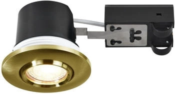 Nordlux Einbaustrahler Umberto Aluminium messingfarben