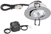 Evn Lichttechnik P-led Deckeneinbauleuchte 3000k 230v Rund Chr Pc20n61102