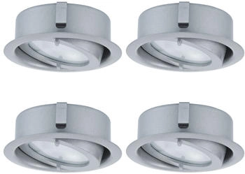 Paulmann 93527.04 Möbel EBL Dress schwenkbar 4er Set