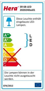 Hera LED-Einbaustrahler SR 68-LED 35Gr ww ws