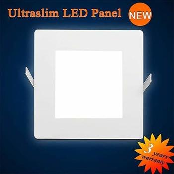 Mextronic Ultraslim LED Einbau eckige Panel Warmweiß 1501LM 21W dimmbar (W)