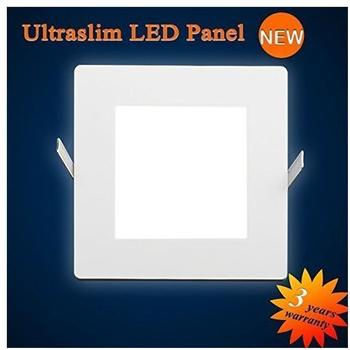 Mextronic Ultraslim LED Einbau eckige Panel Weiß 1501LM 21W dimmbar (W)