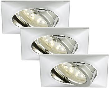 Briloner LED-Einbauleuchte 3er Set (7210-038)