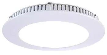 Deko-Light Schlichte LED Deckeneinbauleuchte Ø145mm weiß 4000K neutralweiß weiß