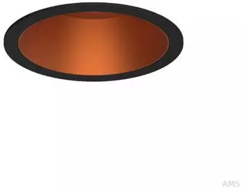LTS Ilvy Fix Einbau-Downlight LED 13W 970lm 50° schwarz/kupfer (658188)