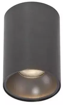 QAZQA Deep Einbaustrahler Gunmetal GU10 (108393)