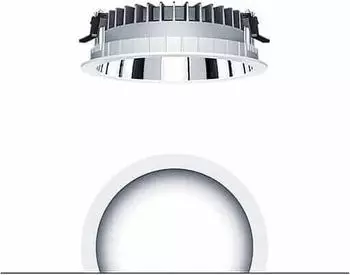 Zumtobel PANOS R LED-Downlight R200 940 Weiß (62927145)