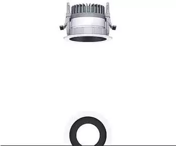 Zumtobel PANOS R LED-Deckeneinbauleuchte R100 840 (62927246)