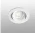 Faro Barcelona Argón Deckeneinbaustrahler rund GU10 weiß IP20 (43401)