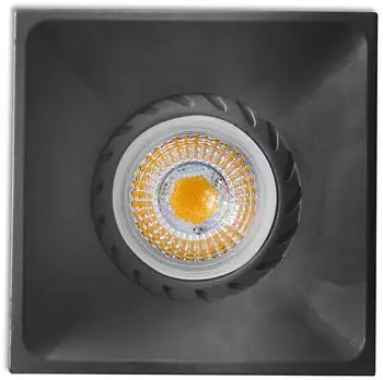 Faro Barcelona NEON SQ Deckeneinbauleuchte GU10 IP20 schwarz matt (43410)