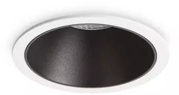 IDEAL LUX Game Trim Round LED Decken-Einbauleuchte 11W 3000K 36° Weiß/Schwarz (192277)